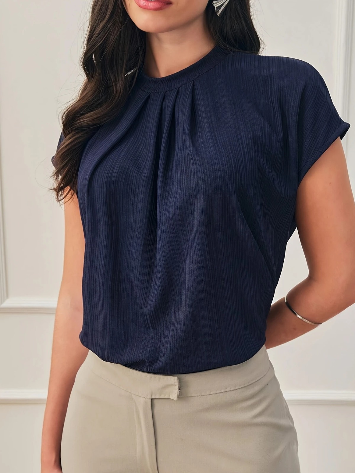 Women’s High-Stretch Crew Neck Tee